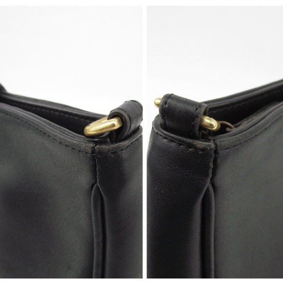 Vintage Coach Leather Crossbody Bag 9154 - Picture 9 of 10